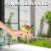 Ring shape wearable small bird hummingbird bird feeder  Personalized feeder pet supplies