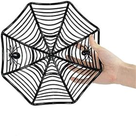 5pcs Halloween Decorations Spider Web Fruit Bowls