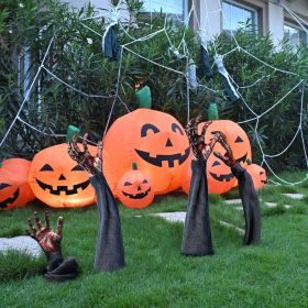 Lawn Zombie Hands Halloween Decoration - Create a Spooky Atmosphere in Your Yard