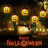 5 Pcs Halloween Decorations Pumpkin Witch Hats String Lights