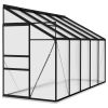 Greenhouse Anthracite Aluminum 229.5 ft³