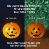 5Pcs Led Light up Balloon Latex Pumpkin Balloons Halloween Party Decorations for Home Halloween Pumpkin Decor Outdoor indoor