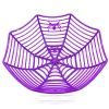 5pcs Halloween Decorations Spider Web Fruit Bowls