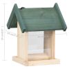 Bird Feeders 4 pcs Firwood