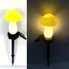 1pc, Outdoor Garden Solar Mushroom Light, Outdoor Landscape Atmosphere Decorative Light, Garden Decro, Garden Supplies, Outdoor Decor