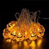 Halloween Lights String 20 LED 3M Pumpkin Lights