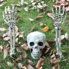 Realistic Skeleton Stakes Halloween Decorations for Garden