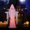 8 Feet Halloween Inflatable Demons and Ghosts with  LED Light