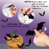 Halloween Party Decor 180 Realistic 3D Black Bat Stickers for  Creepy Home Decor