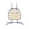 Outdoor Rattan Furniture Hanging Chair Egg Chair