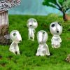 10pcs Glow-in-the-Dark Fairy Garden Accessories - Miniature Alien Elves, Ghost Kit for Micro Landscape Decoration