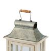 Wooden Candle Lantern Decorative, Hurricane Lantern Holder Decor for Indoor Outdoor, Home Garden Wedding